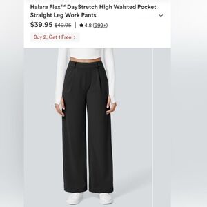 Halara work pants